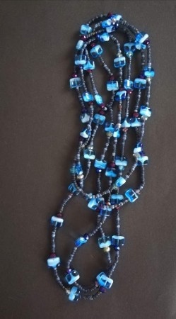 Deep Blue ( collana a più fili)